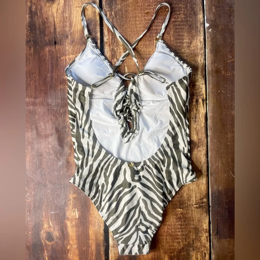 VIX Paula Hermanny swimsuit. Zebra. Small. - Picture 2 of 8